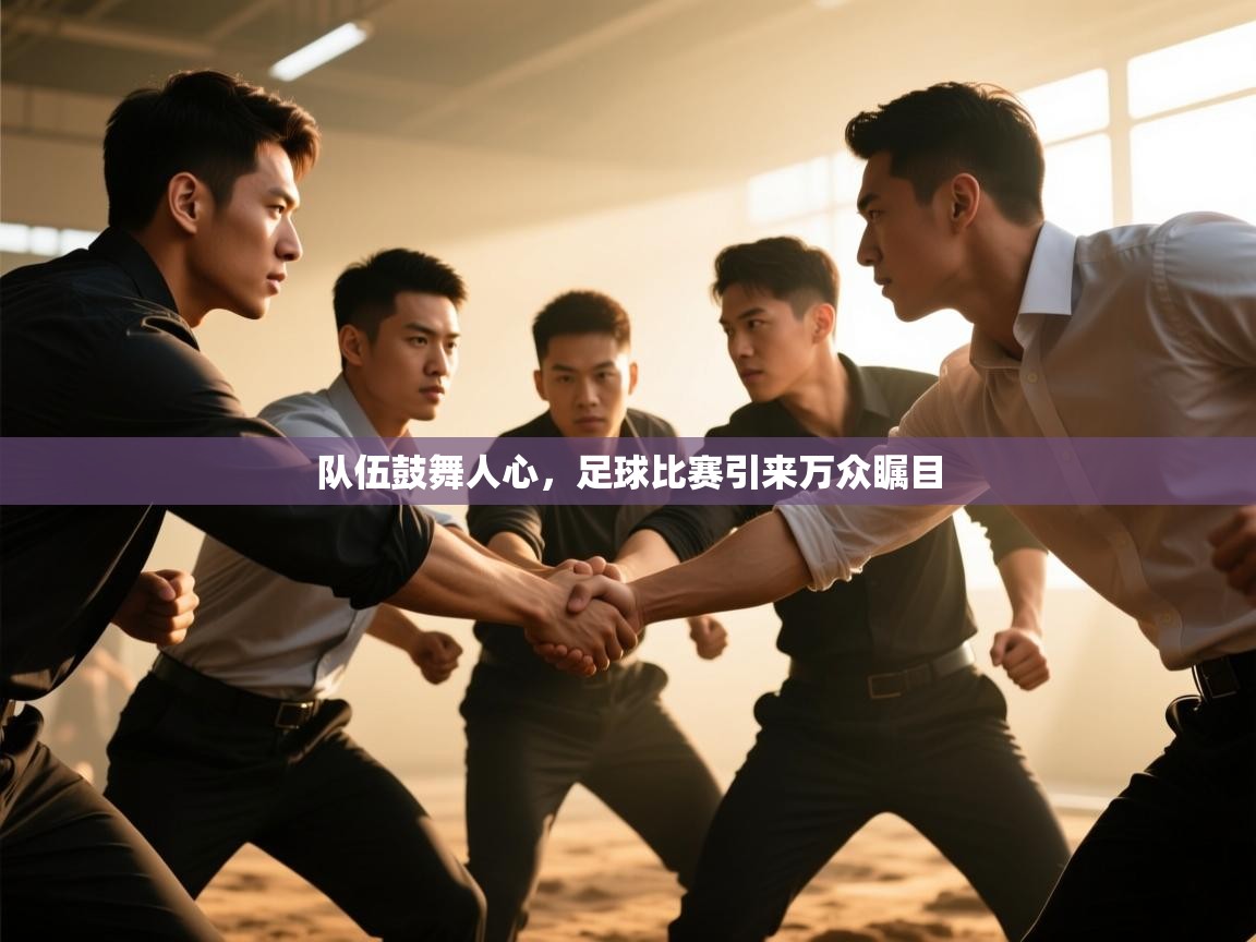 队伍鼓舞人心，足球比赛引来万众瞩目
